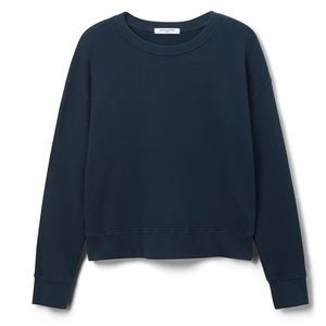 Perfect White Tee Tyler Sweatshirt in Navy